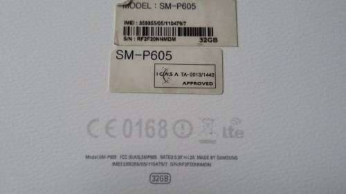 NOT WORKING Samsung Galaxy Note 10.1 , MODEL SM - P605 - **** LOW LOW SHIPPING ****