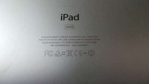 Apple A1337 Ipad Up for Grabs  -  **** LOW LOW SHIPPING ******