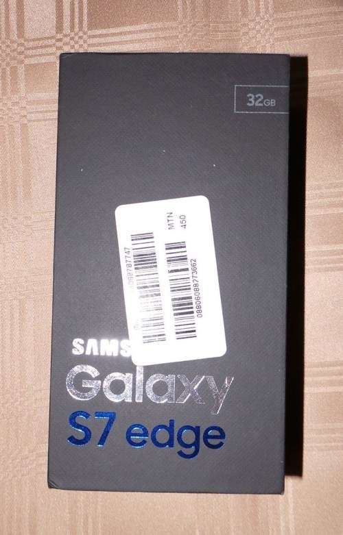 Samsung Galaxy S7 Edge, with Box Up for Grabs  -  **** LOW LOW SHIPPING ******