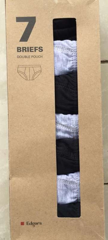 Edgars Men's Premium quality Briefs - 7 Pack Now 70 % OFF GUARANTEED + FREE GIFT WORTH R200