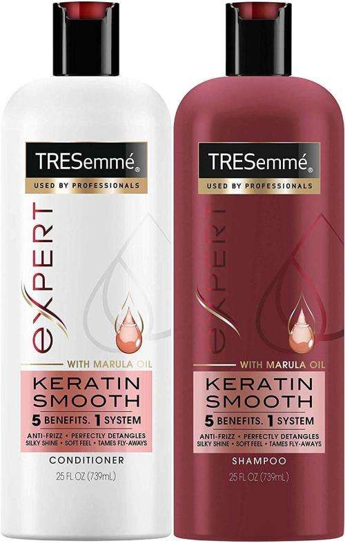 COMBO DEAL - TRESEMME (KERATIN) SHAMPOO AND CONDITIONER 750 ML BARGAIN + FREE GIFT WORTH R200
