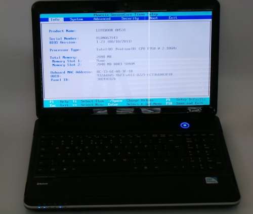 Fujitsu Lifebook A series Lifebook Laptop - MODEL AH531 - ******LOW LOW SHIPPING *****