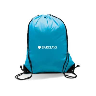 Final Lot of Brand New  "Barclays " Draw string bags*** R1 bid , No Reserve, Low shipping
