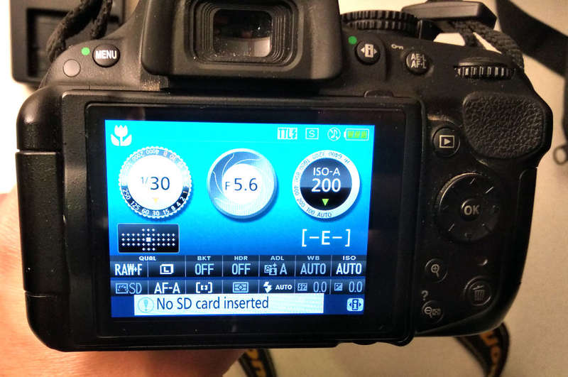 Nikon D5200 24 Megapixel Camera, With 55-200mm lens, SD Card, Vanguard Camera Backpack.