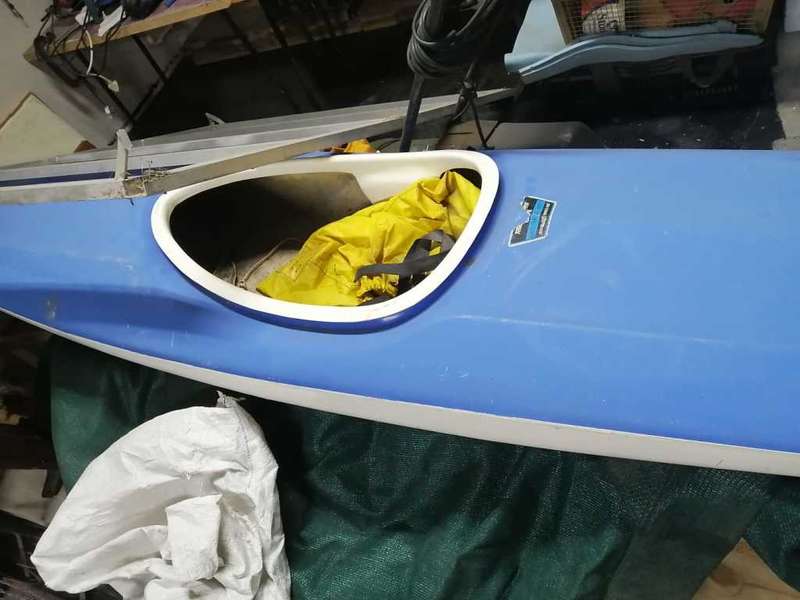 Fibreglass kayak