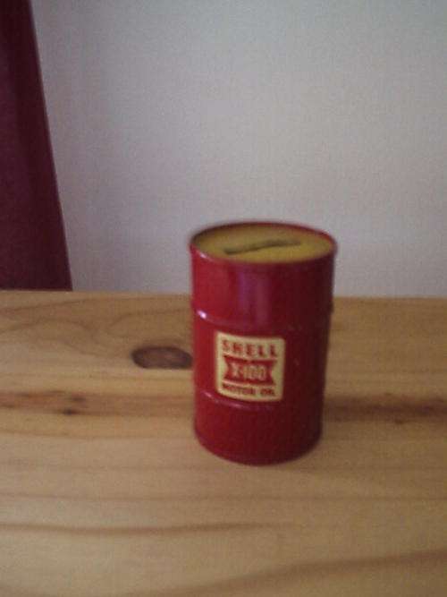 Antique Shell Money Box