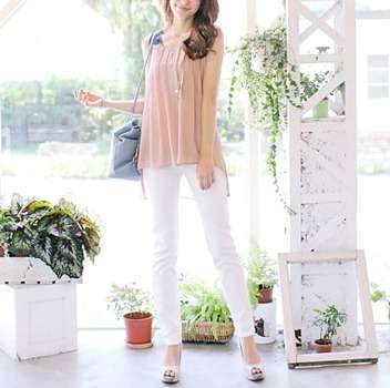 *Fashion Tokyo* Elegant Chiffon High-low Pleated Vest