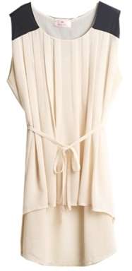 *Fashion Tokyo* Elegant Chiffon High-low Pleated Vest