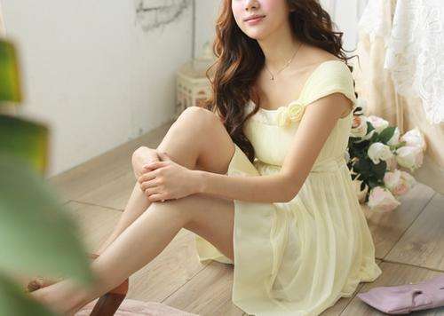 *Fashion Tokyo* Elegant Sleeveless Flora Dress
