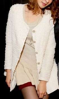 *Fashion Tokyo* Elegant Woolen Coat
