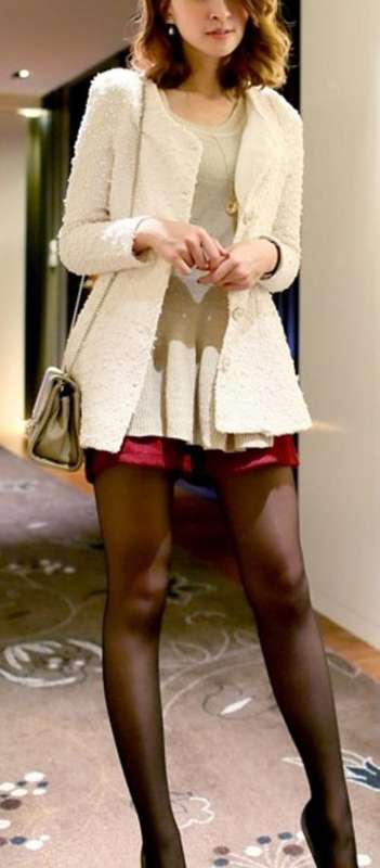 *Fashion Tokyo* Elegant Woolen Coat