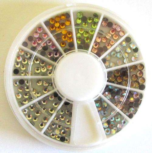 Nail Art Daimond Rhinestones Tray