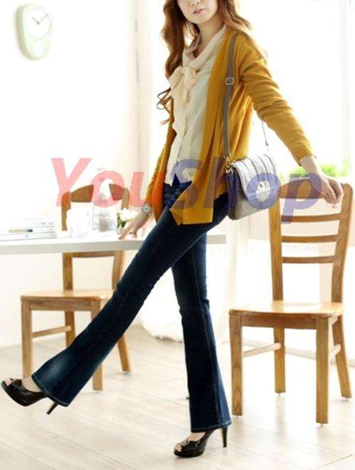 *Fashion Tokyo* Elegant Bow-tie Chiffon Shirt-Almond