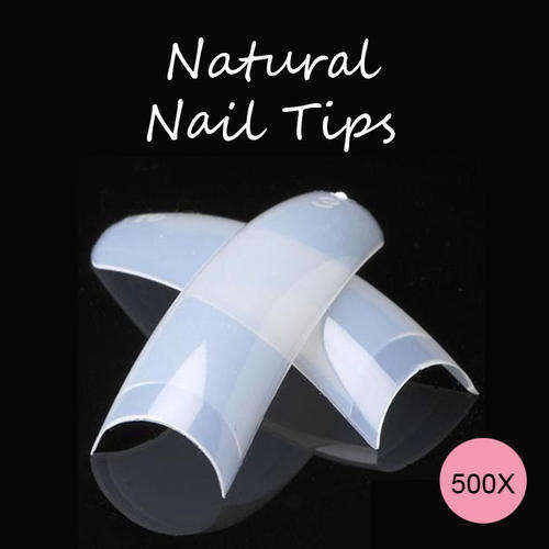 Nail Tips Natural 500 tips