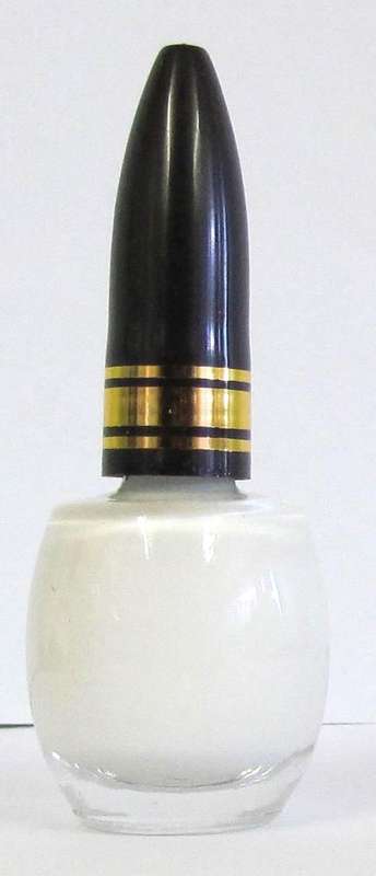 Mijona Nail Polish White x 1pcs