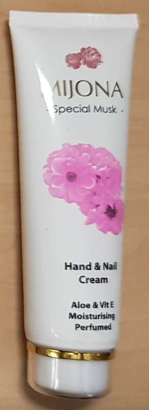 Mijona Hand and Nail Cream 100ml Special Musk X 1pcs