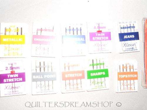 SEWING MACHINE NEEDLES (X1 PACK)