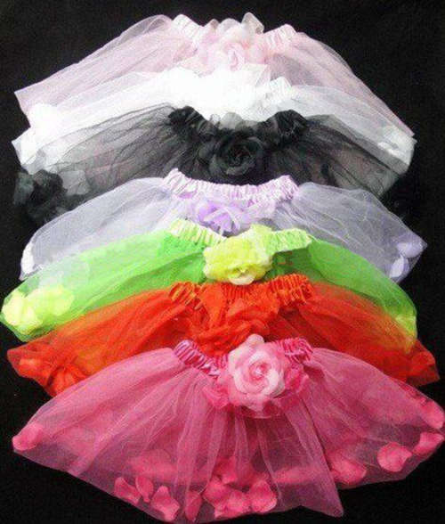 Petal Tutu Skirts - one size to fit age 2 - 6 years