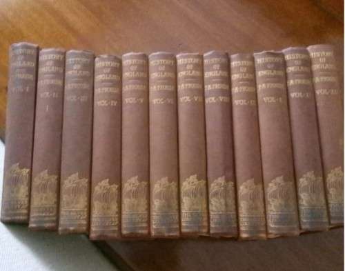 HISTORY OF ENGLAND - J.A.FROUDE - VOLUMES 1 TO 12 - PRINTED FROM 1898 TO 1906