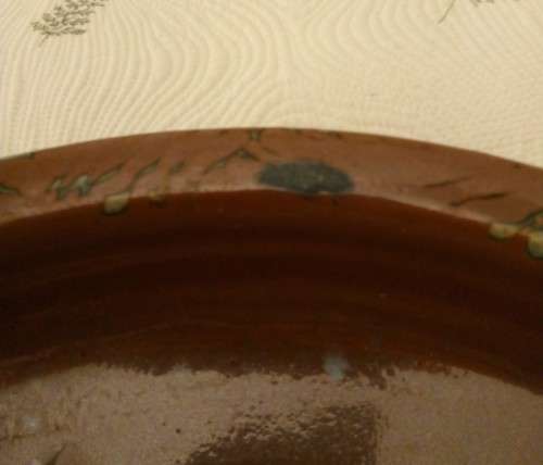 SOUTH AFRICAN IAN GLENNY POTTERY BOWL WITH FISH DESIGN