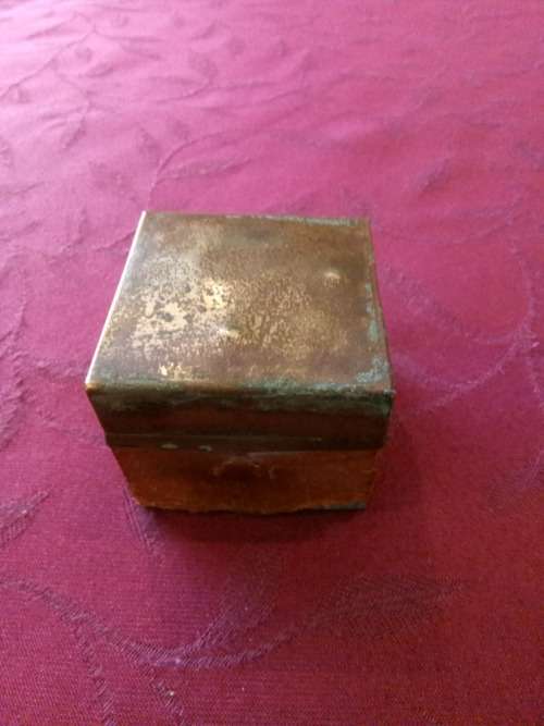 ANTIQUE TRAVELLING INKWELL