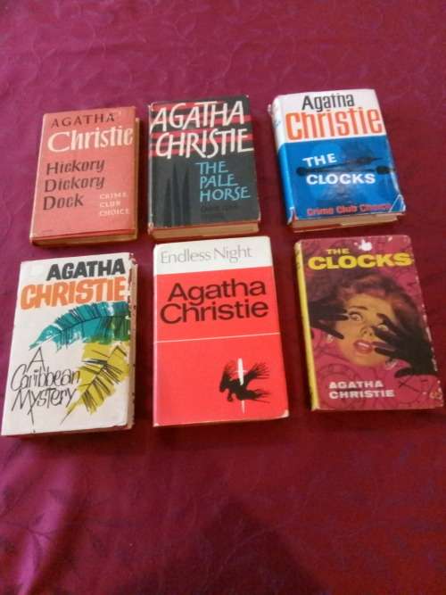 AGATHA CHRISTIE - 5 CRIME CLUB FIRST EDITIONS - 1 BOOK CLUB FIRST EDITION