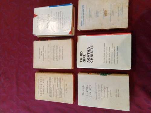 AGATHA CHRISTIE - 5 CRIME CLUB FIRST EDITIONS - 1 BOOK CLUB FIRST EDITION