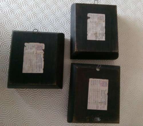 3 X FRAMED PLASTER HEADS FROM WAWEL CASTLE IN POLAND