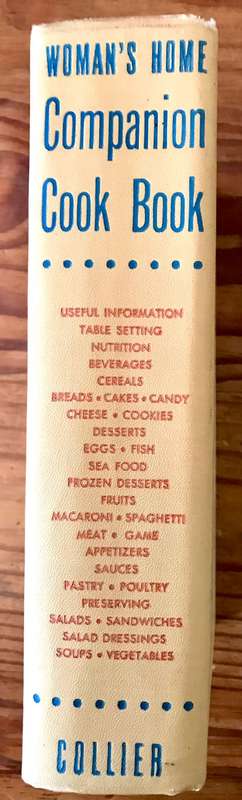 Woman´s Home Companion Cook Book. 1946 edition. Intro by Dorothy Kirk. H/C. 951 pp.