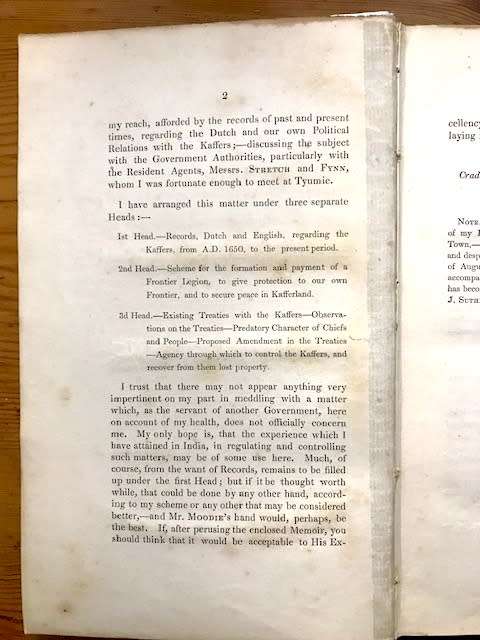 Memoir Regarding the Kaffers, Hottentots, and Bosjemans of South Africa. Vol 1. 1845