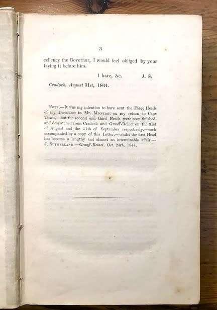 Memoir Regarding the Kaffers, Hottentots, and Bosjemans of South Africa. Vol 1. 1845