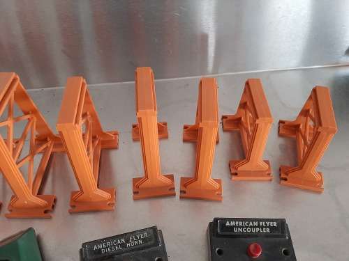 American Flyer assorted components