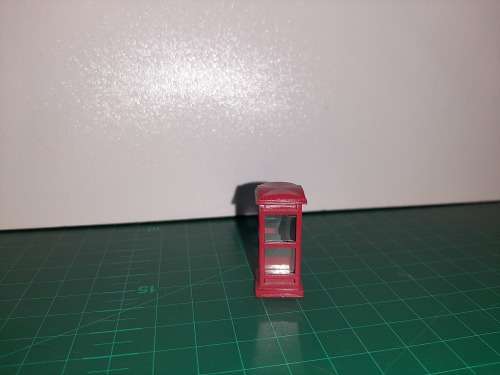 HO Scale Telephone Booth