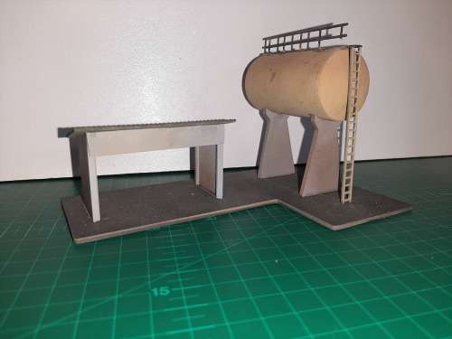 HO Scale Small Fuel Depot