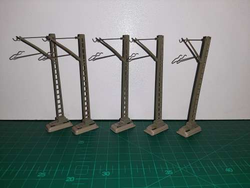 HO Scale Catenaries - pack of 5