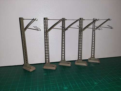 HO Scale Catenaries - pack of 5