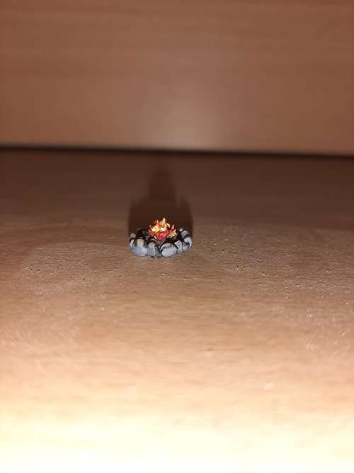 HO Scale Camp Fire