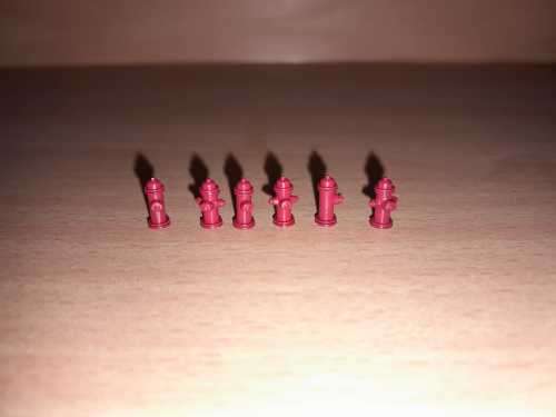 Fire Hydrants - pack of 6
