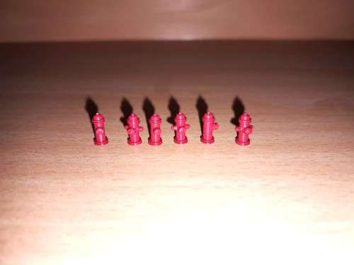 Fire Hydrants - pack of 6