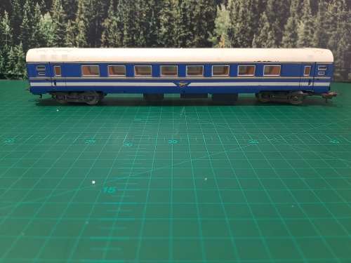 LIMA Set of 3 Blue Train coaches