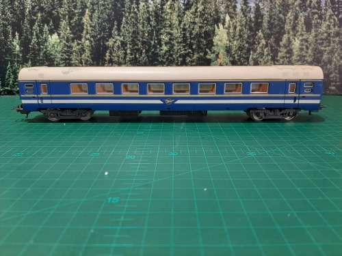 LIMA Set of 3 Blue Train coaches