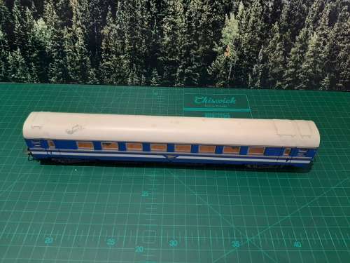 LIMA Set of 3 Blue Train coaches