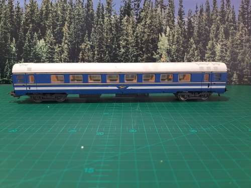 LIMA Set of 3 Blue Train coaches