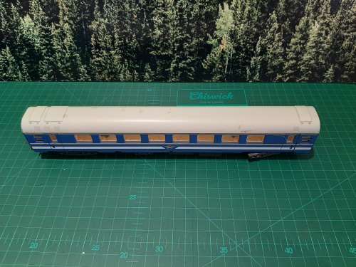 LIMA Set of 3 Blue Train coaches