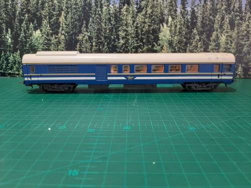LIMA Set of 3 Blue Train coaches