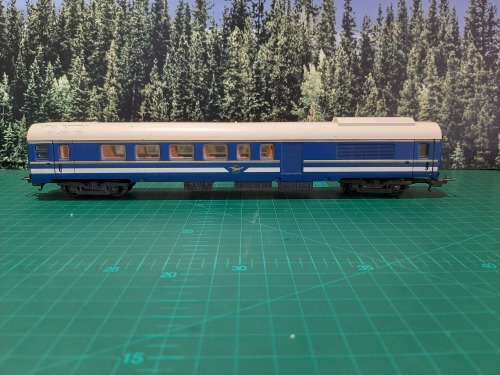 LIMA Set of 3 Blue Train coaches