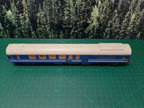 LIMA Set of 3 Blue Train coaches