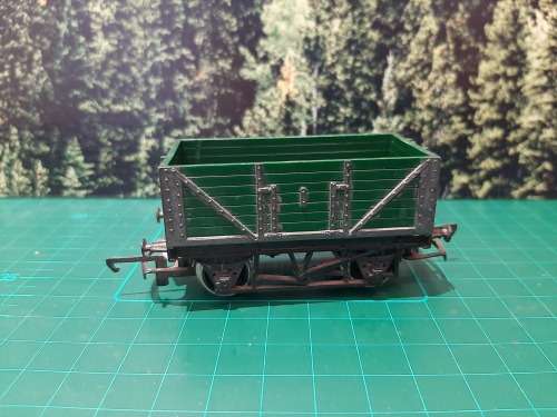 Hornby Green Box wagon - made in England