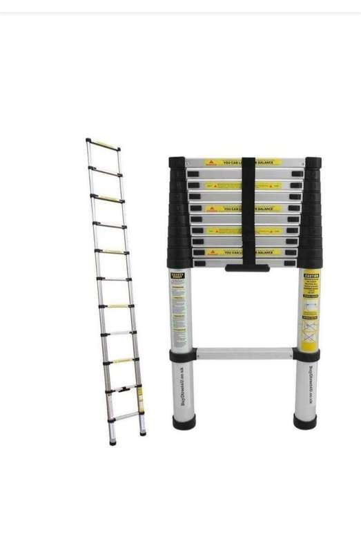5M ALUMINUM TELESCOPIC LADDER