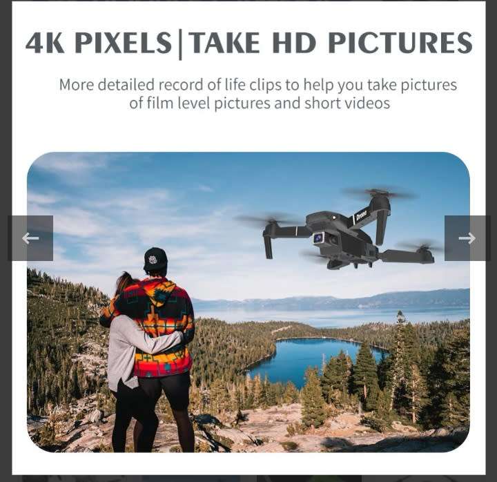 E88 PRO 1080P DUAL CAMERA DRONE